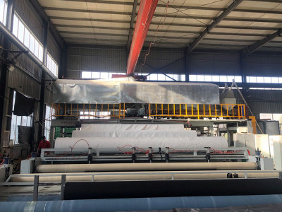 New geomembrane production equipment