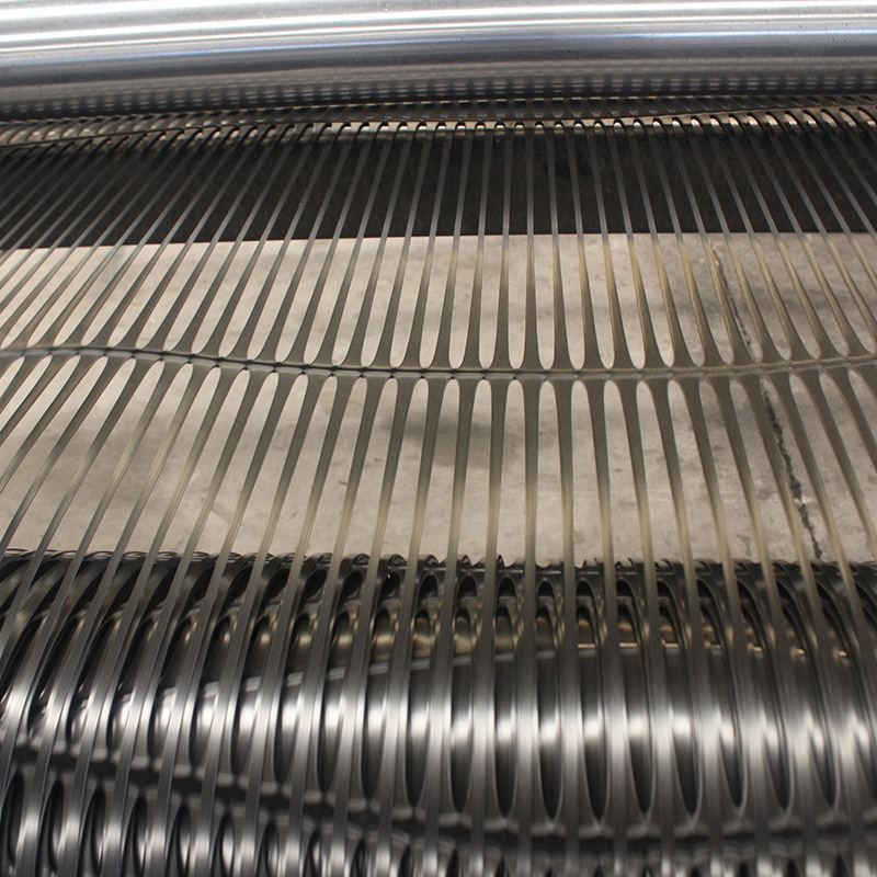 Одноосная пластиковая георешетка HDPE Одноосная пластиковая георешетка HDPE