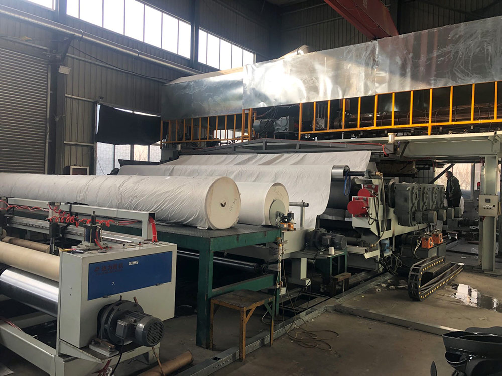 New geomembrane production equipment New geomembrane production equipment