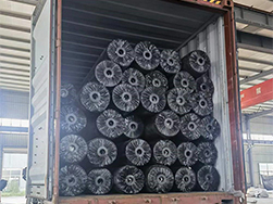 400g high strength polypropylene fabric has been shipped out.